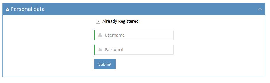 Desmarcar opción Already Registered