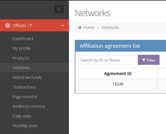 Localizar Agreement ID en PayPro Global