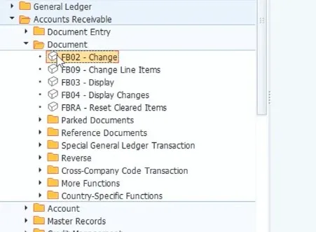 Consultando un documento contable de un cliente / deudor [fb02, fb03] en sap - introduccion sap