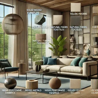 Materiales en decoración de interiores - decoracion interiores