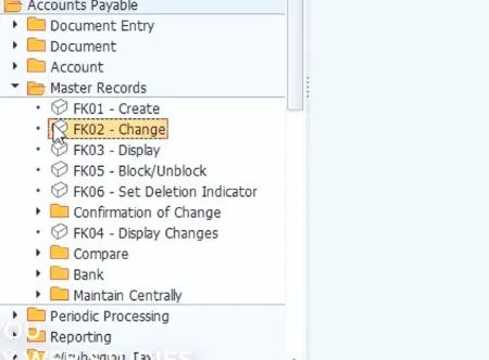 Modificando un nuevo proveedor / acreedor [fk02, fk03] en sap - introduccion sap