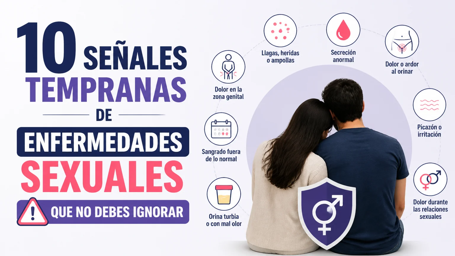 10 señales tempranas de enfermedades sexuales que no debes ignorar