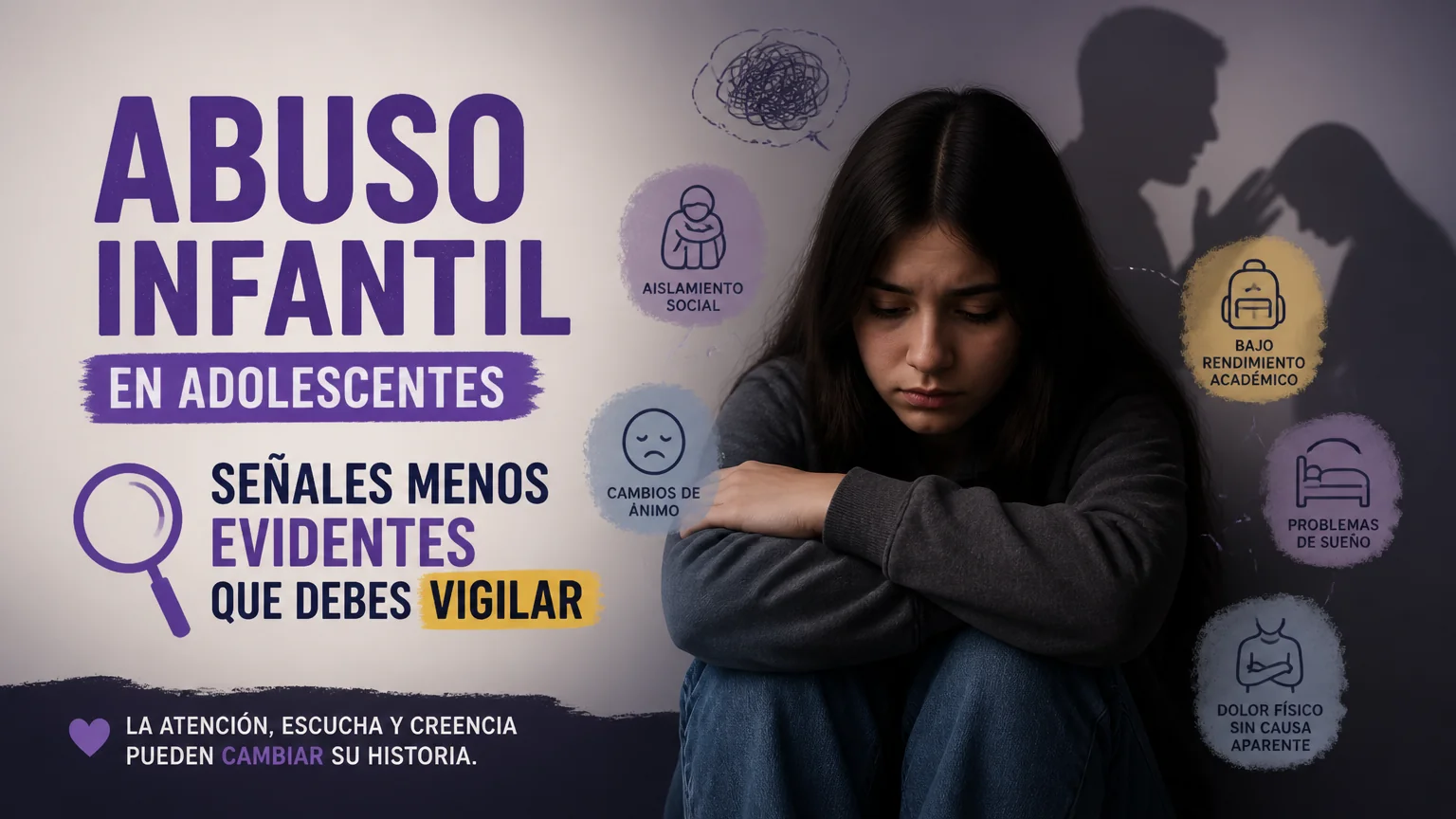 Abuso infantil en adolescentes señales menos evidentes que debes vigilar - deteccion abuso infantil