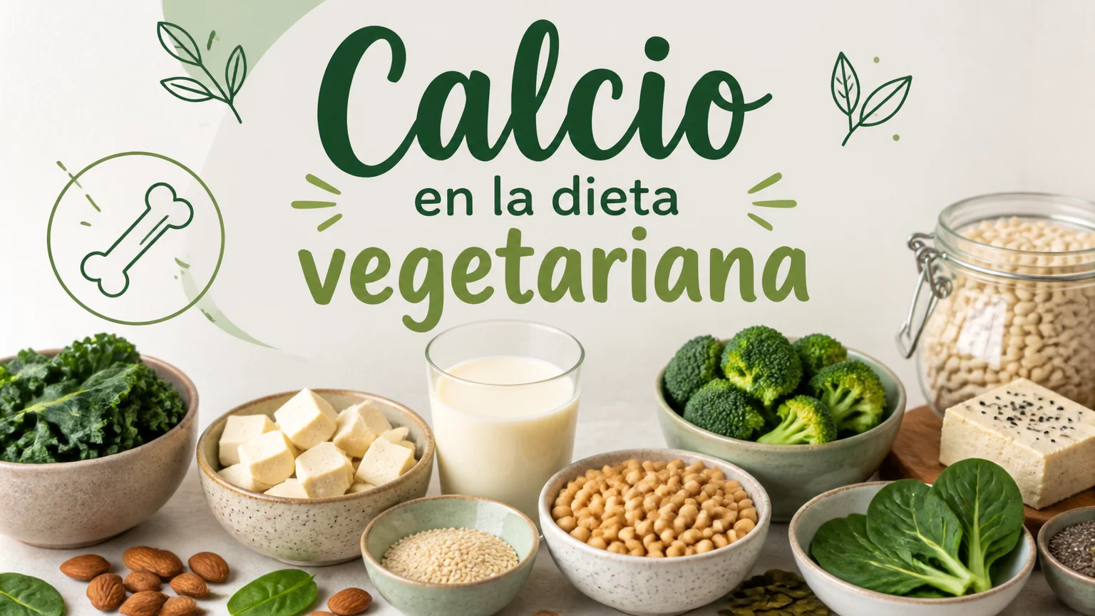Calcio en la dieta vegetariana