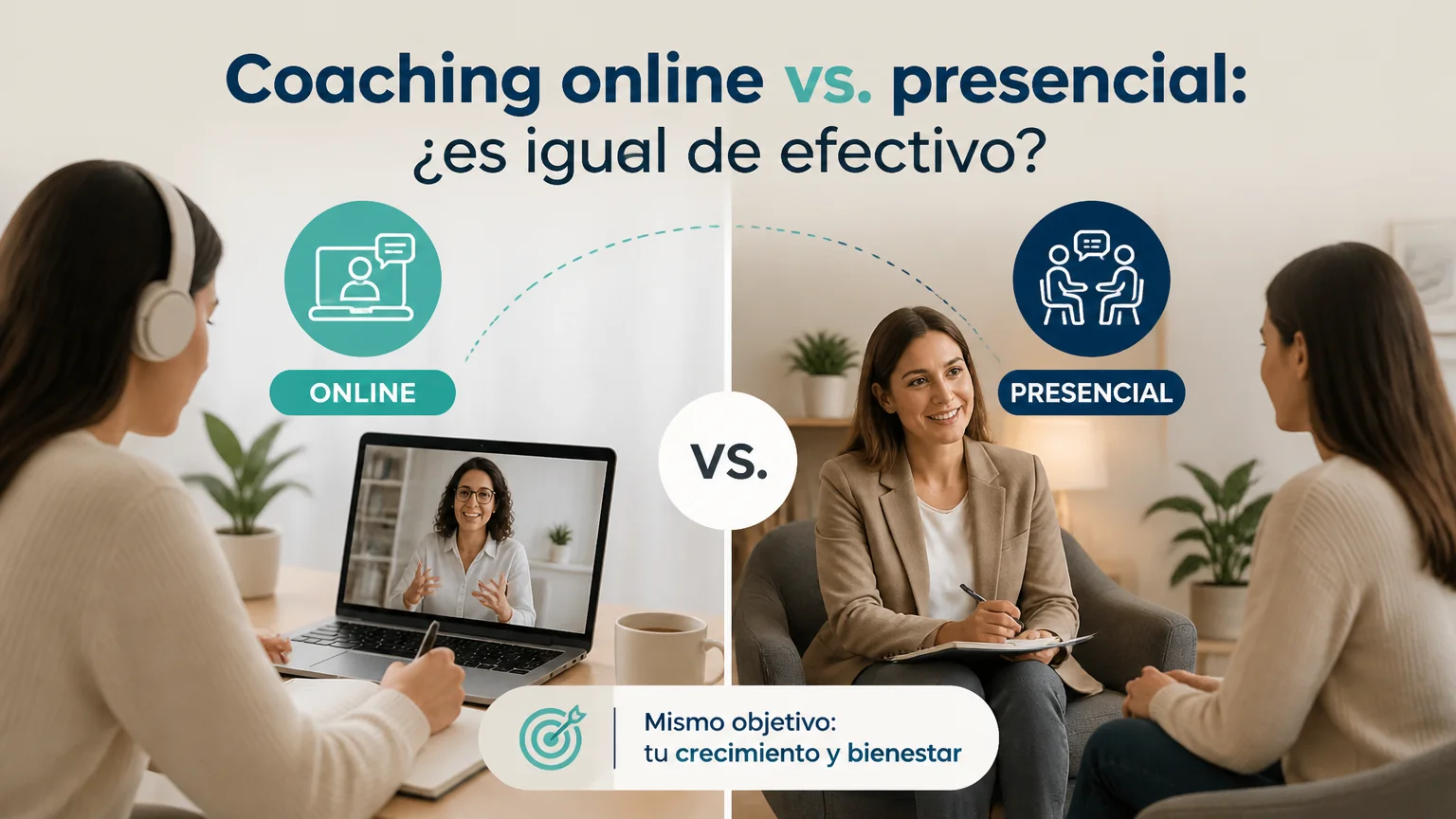 Coaching online vs. presencial: ¿es igual de efectivo?