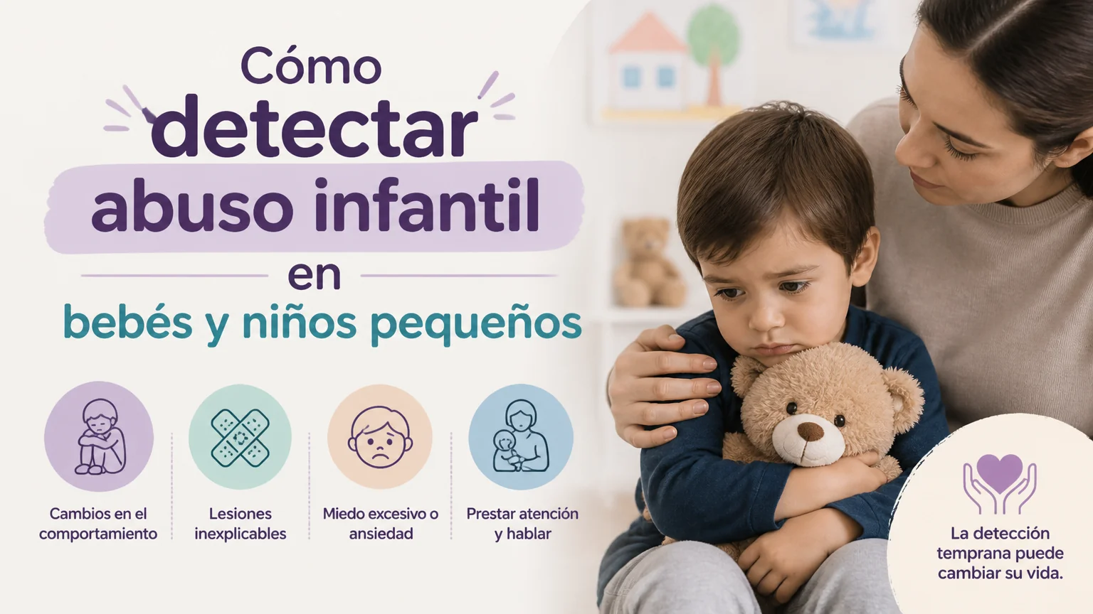 Cómo detectar abuso infantil en bebés y niños pequeños - deteccion abuso infantil