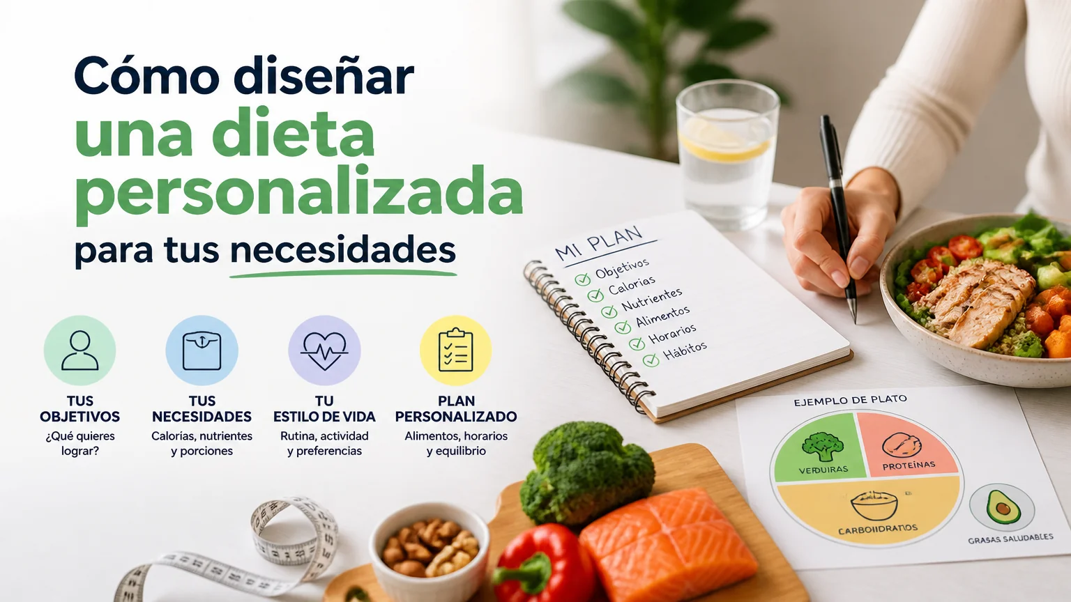 Cómo diseñar una dieta personalizada para tus necesidades - creacion dietas