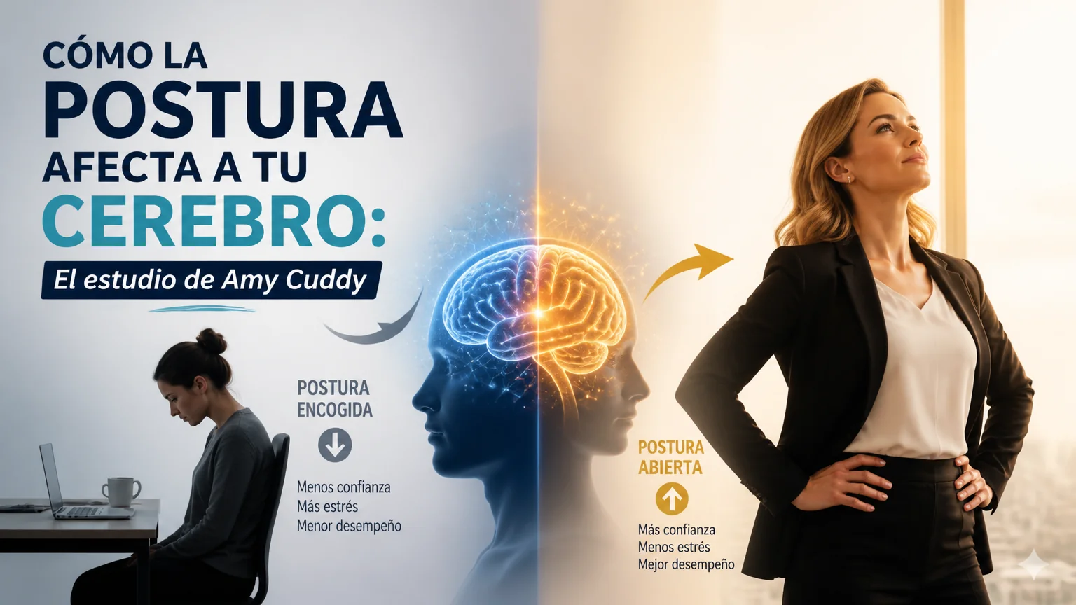 Cómo la postura afecta a tu cerebro: el estudio de amy cuddy