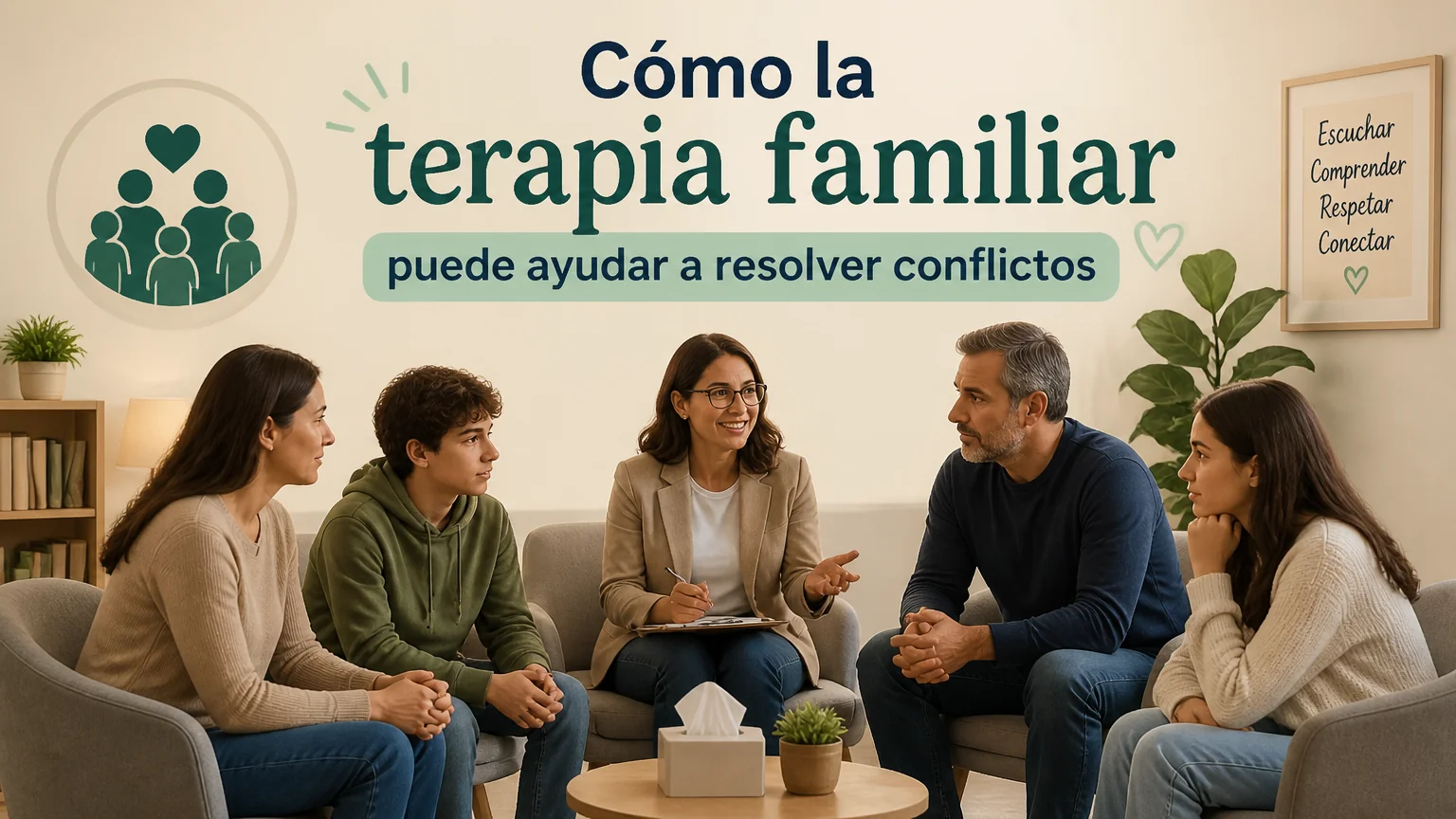 Cómo la terapia familiar puede ayudar a resolver conflictos - resolucion conflicto familiar