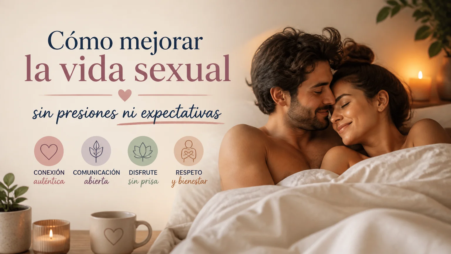 Cómo mejorar la vida sexual sin presiones ni expectativas - mejora relacion pareja