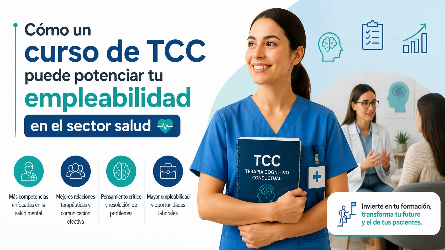 Cómo un curso de tcc puede potenciar tu empleabilidad en el sector salud