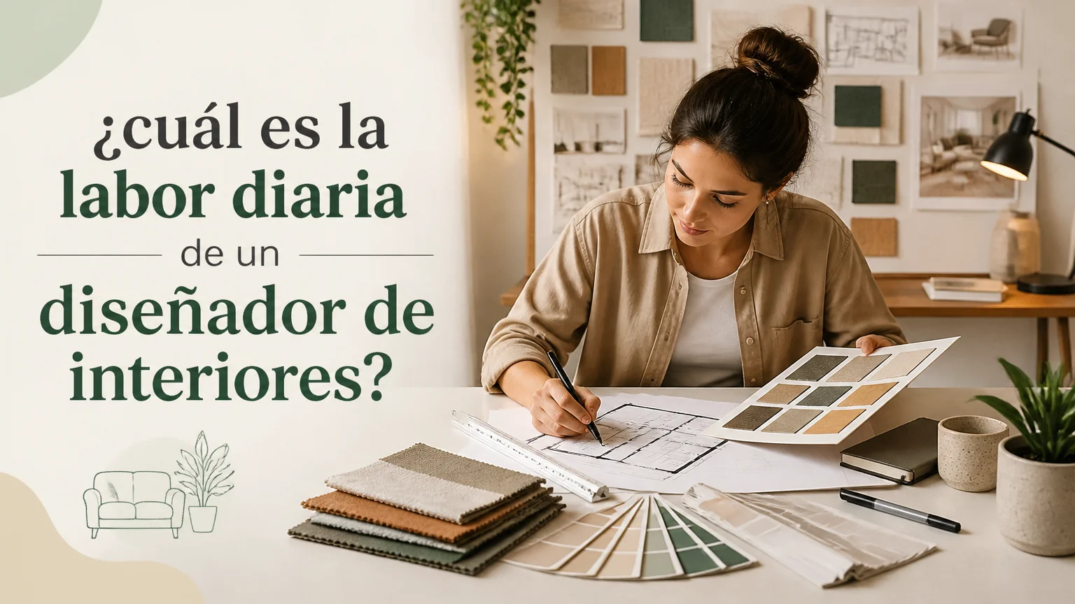 ¿cuál es la labor diaria de un diseñador de interiores? - decoracion interiores