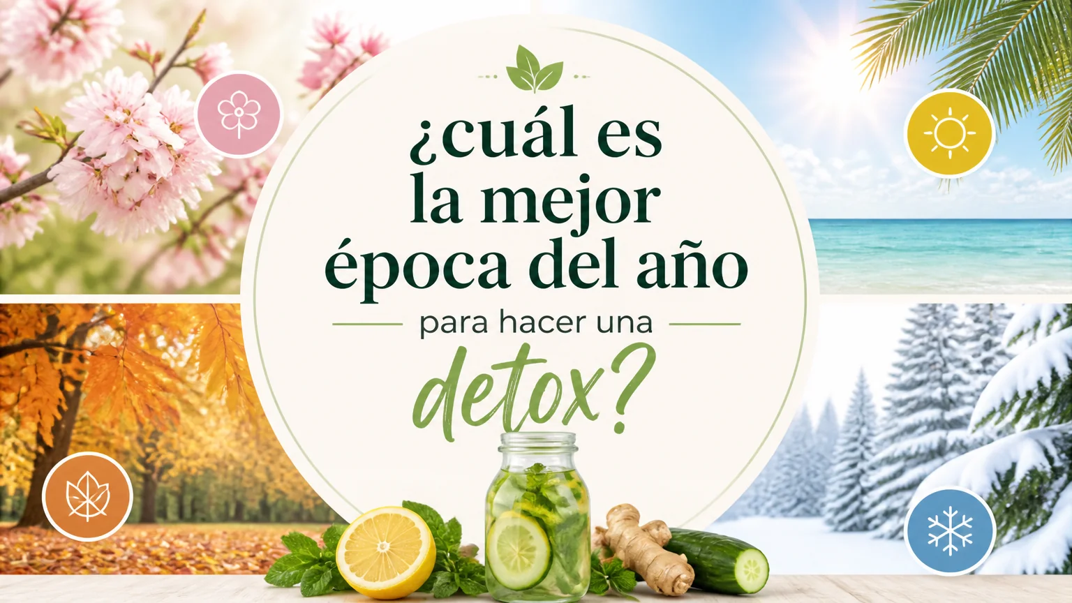 ¿cuál es la mejor época del año para hacer una detox? - nutricion detox