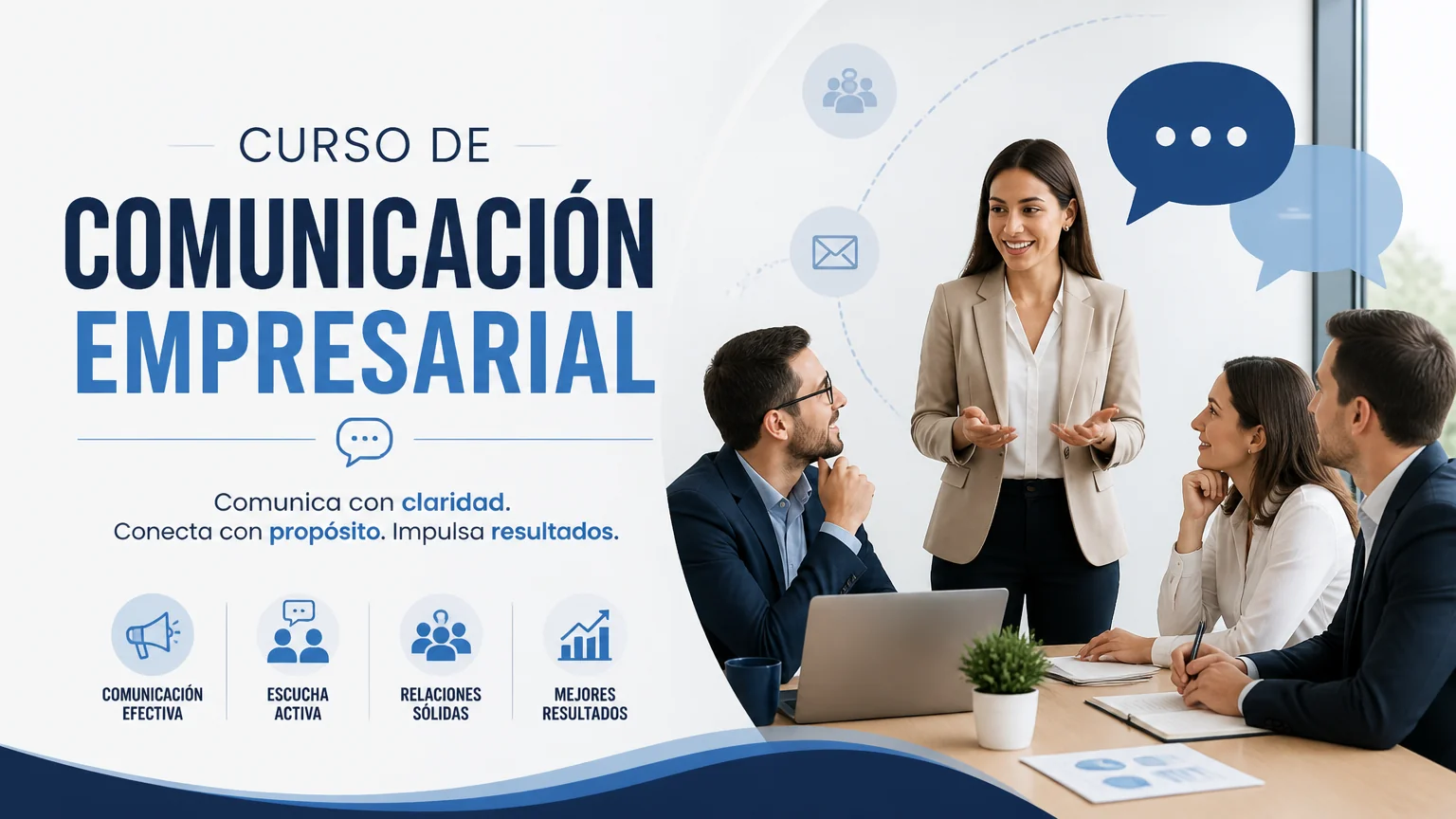 Curso de comunicación empresarial - coaching negocio
