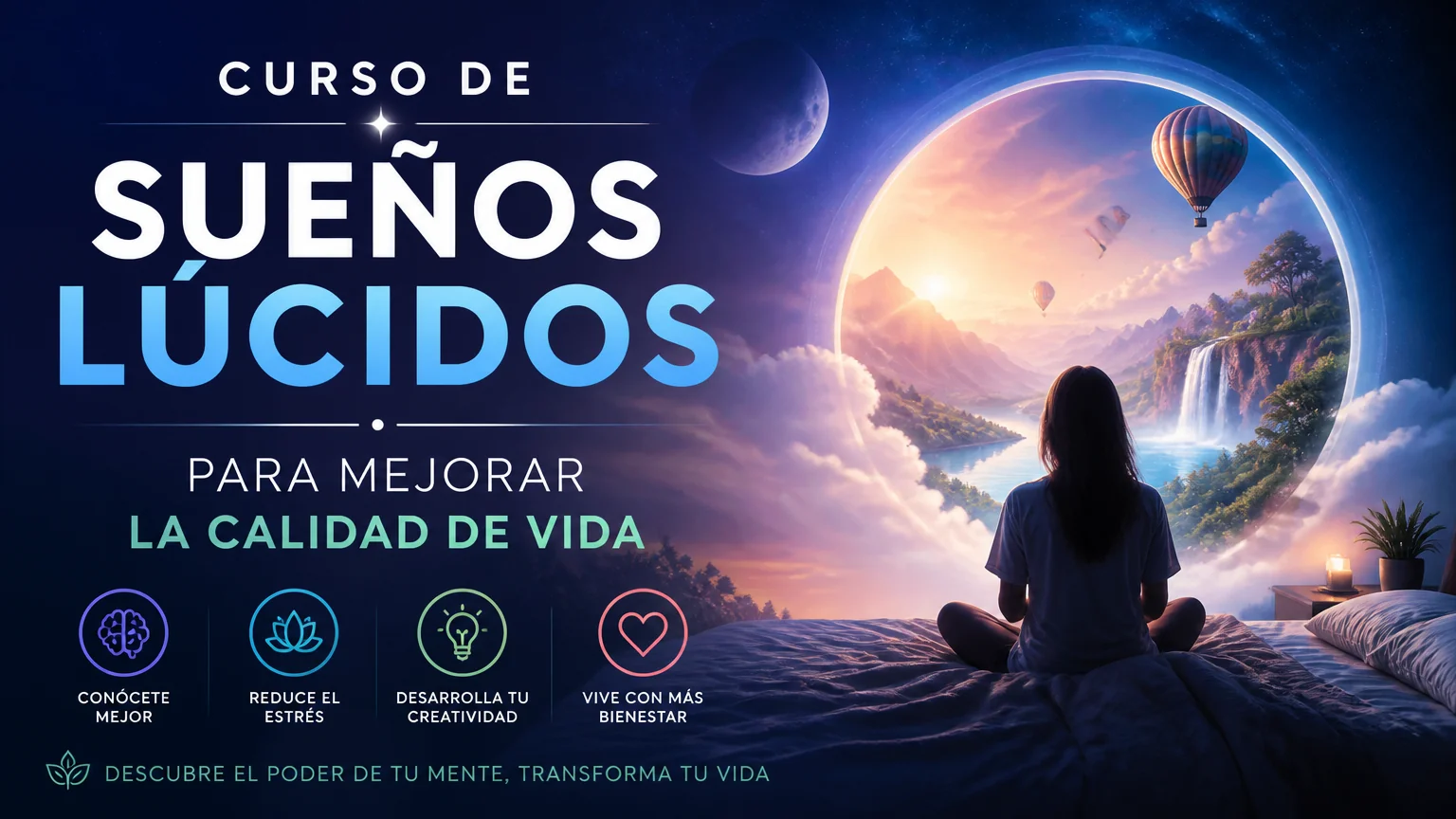 Curso de sueños lucidos para mejorar la calidad de vida - calidad vida