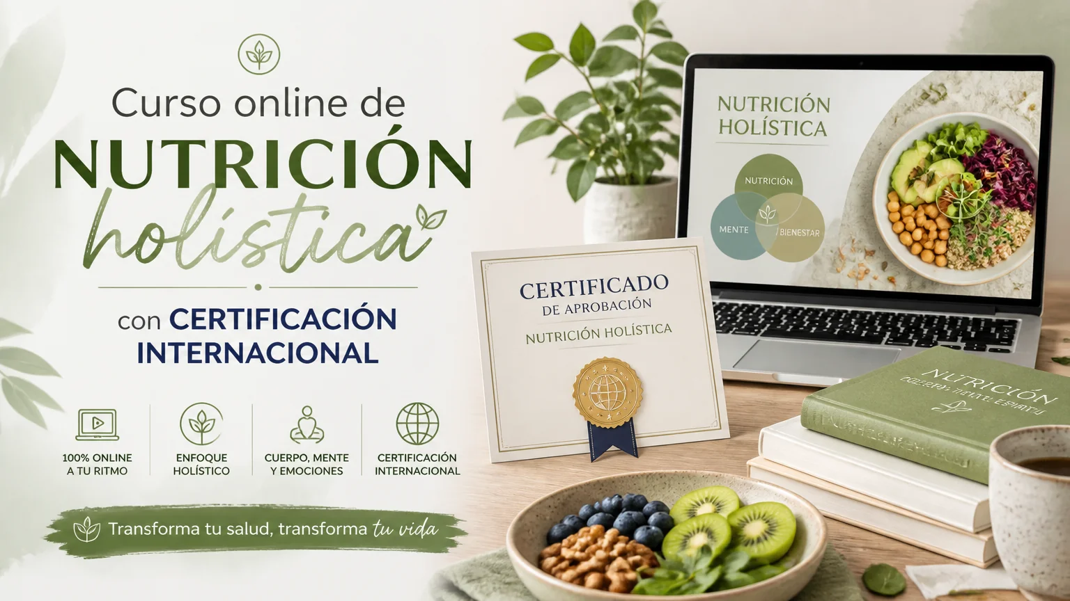 Curso online de nutrición holística con certificación internacional - nutricion holistica