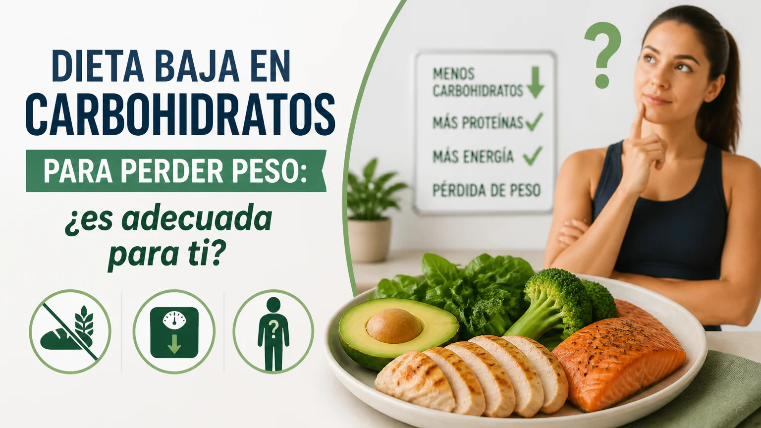 Dieta baja en carbohidratos para perder peso: ¿es adecuada para ti? - nutricion adelgazar
