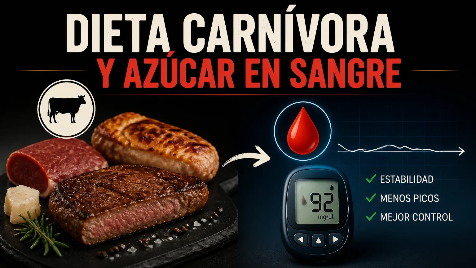 Dieta carnívora y azúcar en sangre - nutricion carnivora