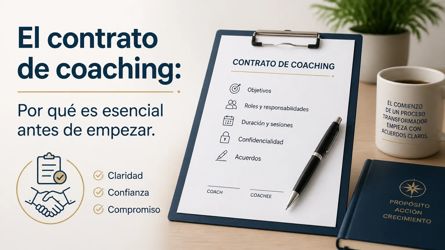 El contrato de coaching: por qué es esencial antes de empezar