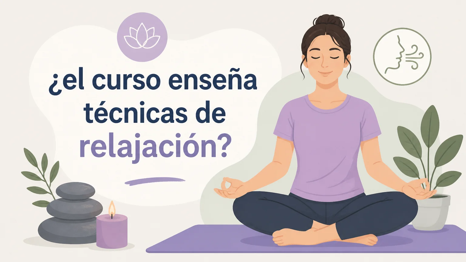¿el curso enseña técnicas de relajación? - tristeza felicidad