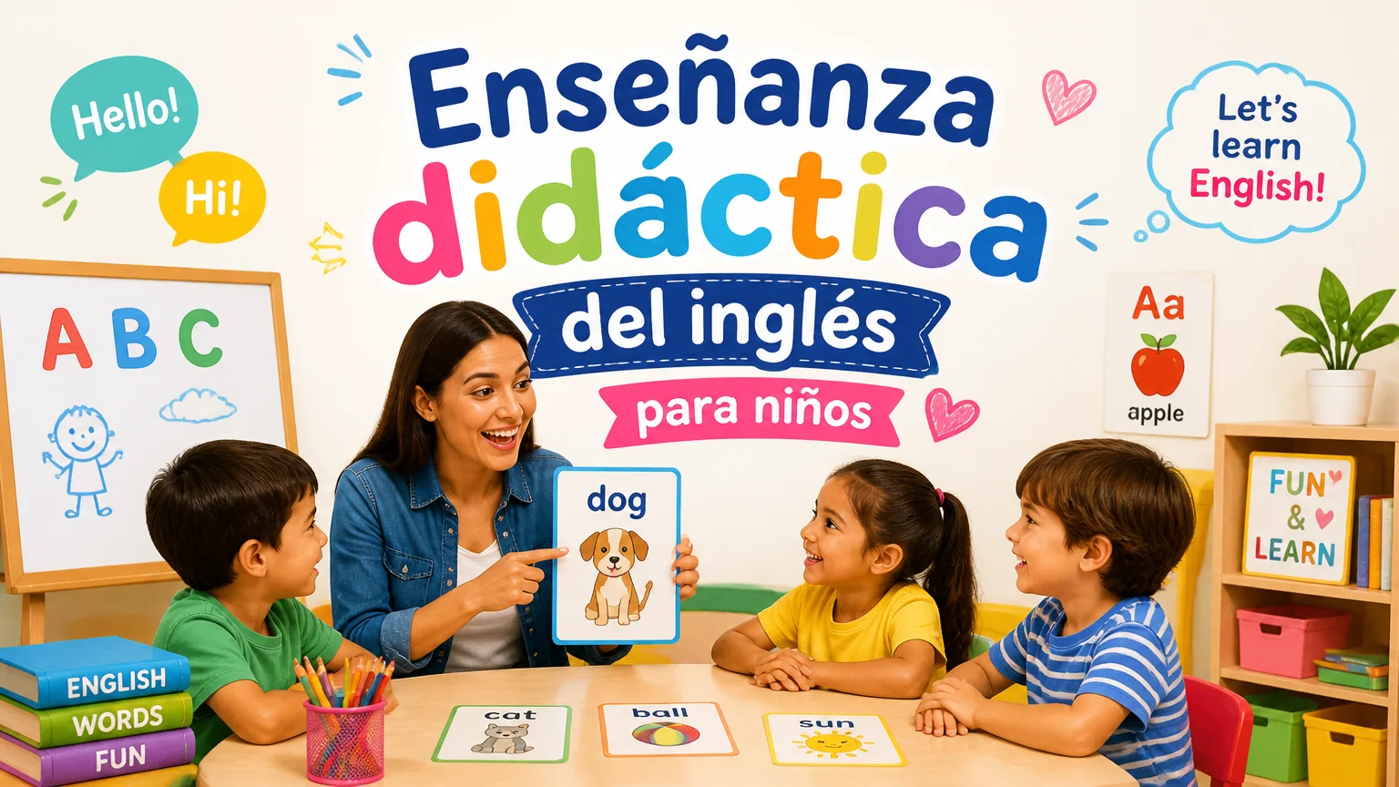 Enseñanza didáctica del inglés para niños - ingles didactico
