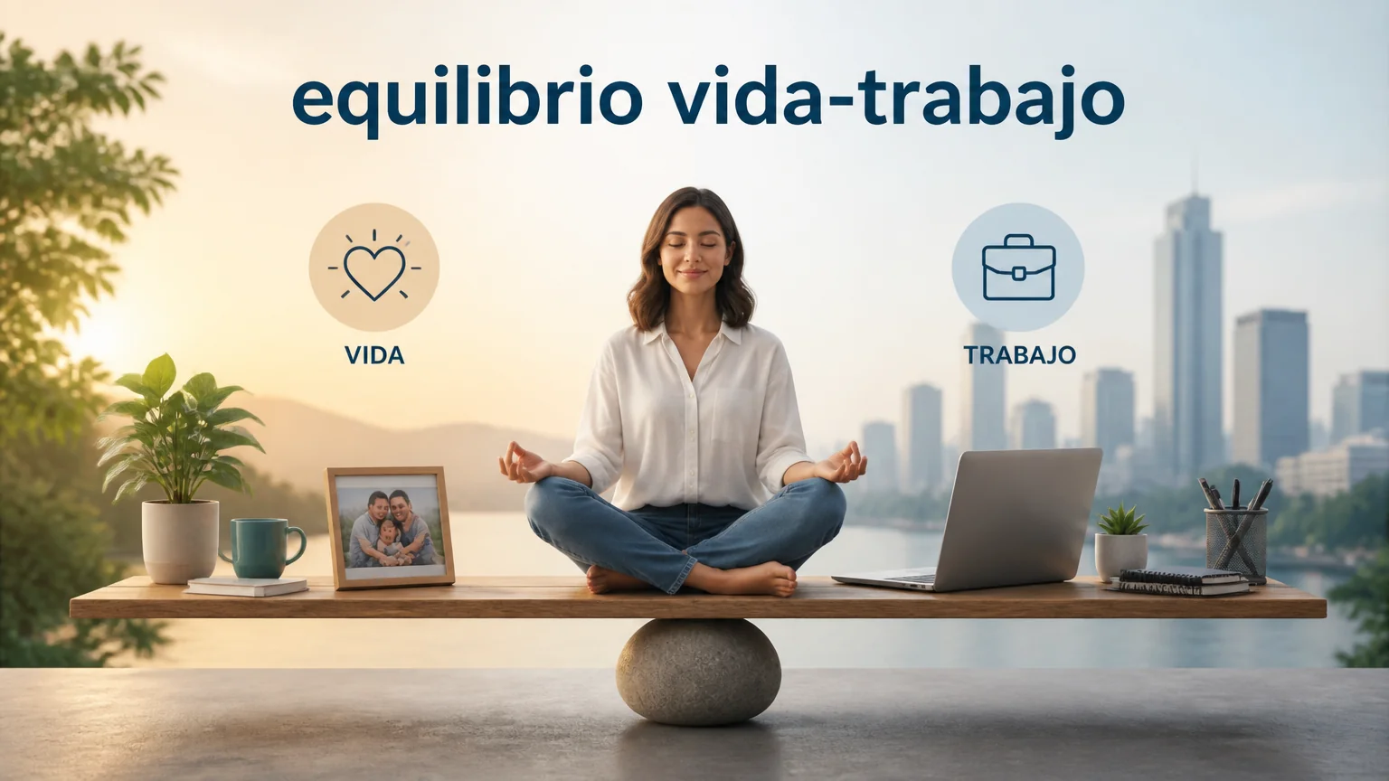 Equilibrio vida-trabajo - productividad trabajo vida casa