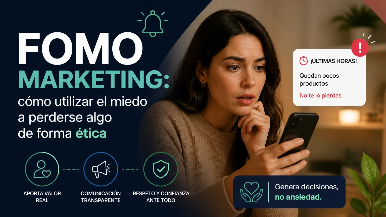 Fomo marketing: cómo utilizar el miedo a perderse algo de forma ética