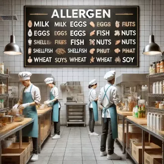 Importancia de la formación en alergenos alimentarios para el personal de servicios de alimentos - alergenos