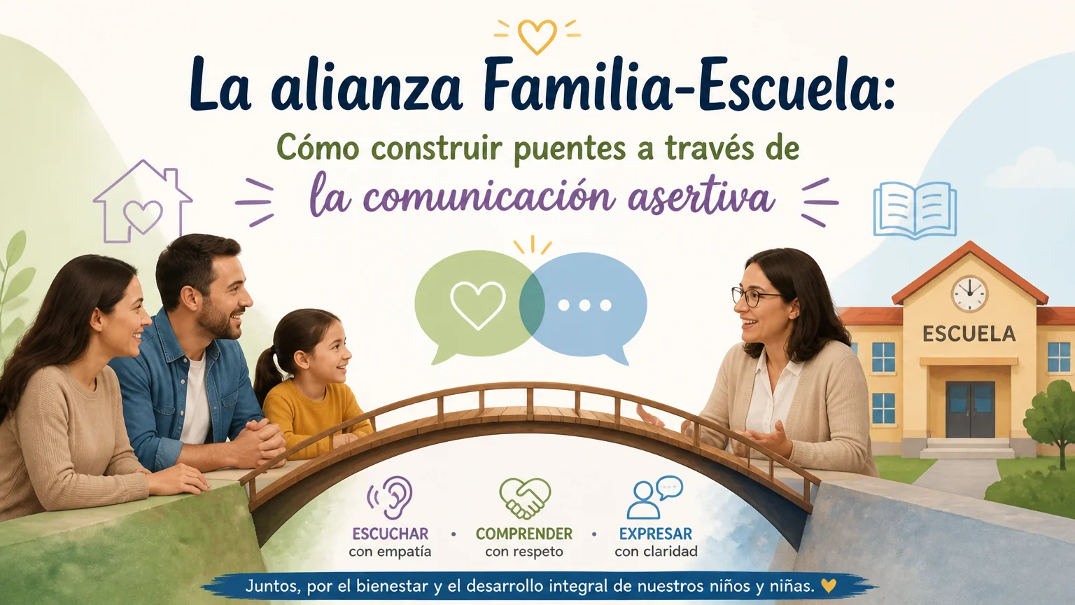 La alianza familia-escuela: cómo construir puentes a través de la comunicación asertiva - coach educativo