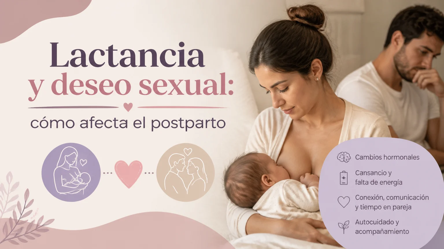 Lactancia y deseo sexual: cómo afecta el postparto - sexo embarazo postparto
