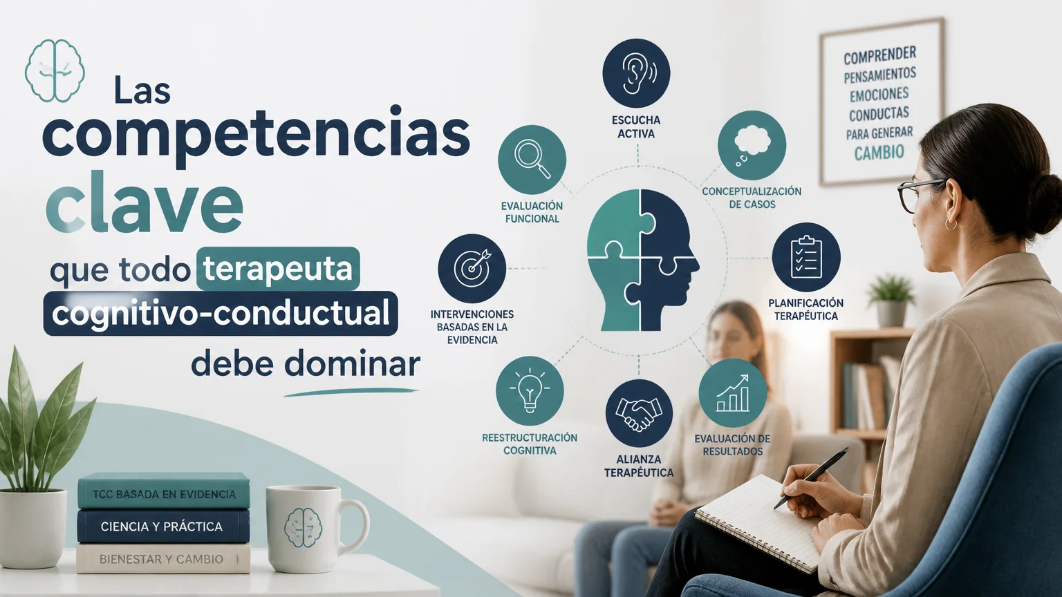 Las competencias clave que todo terapeuta cognitivo-conductual debe dominar - terapia cognitivo conductual