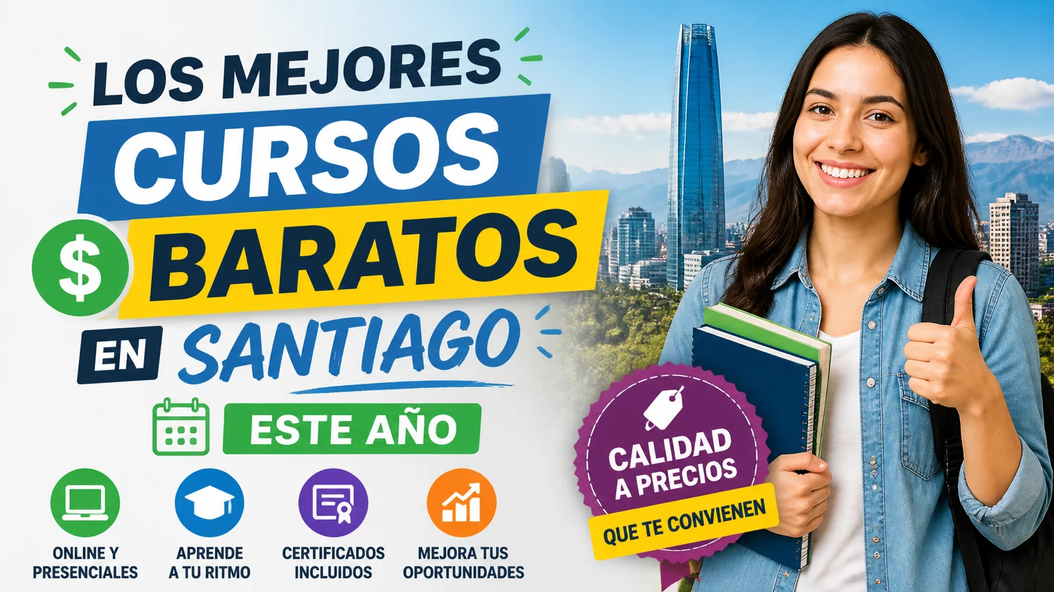 Los mejores cursos baratos en santiago este año -  cursos baratos