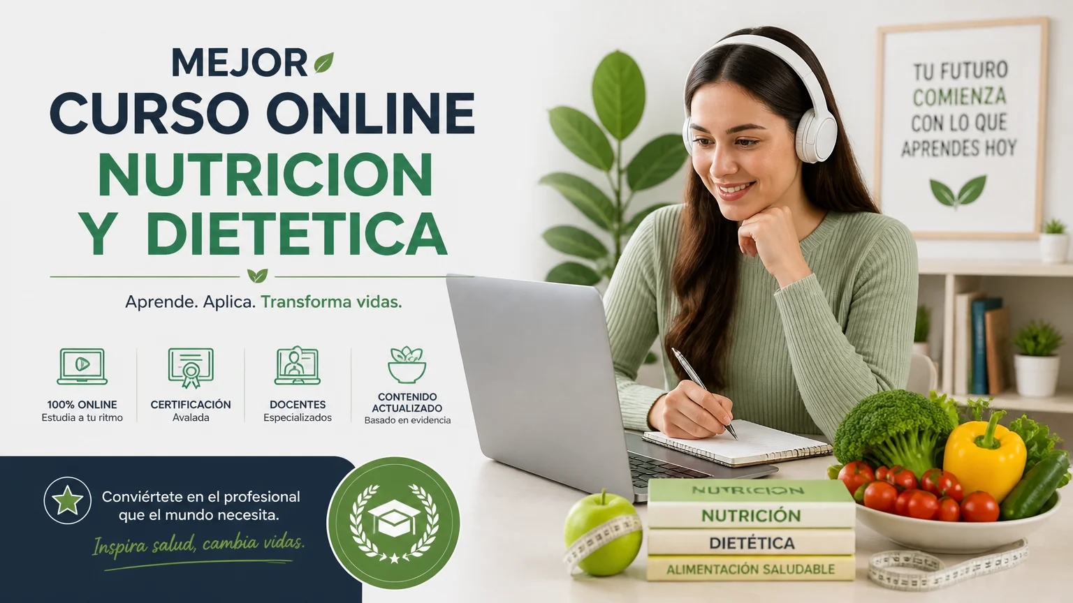 Mejor curso online nutricion y dietetica - nutricion