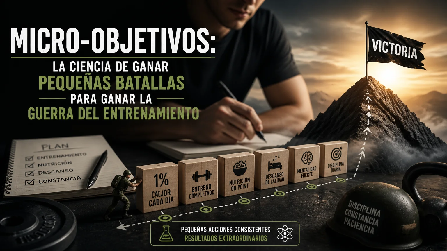 Micro-objetivos: la ciencia de ganar pequeñas batallas para ganar la guerra del entrenamiento