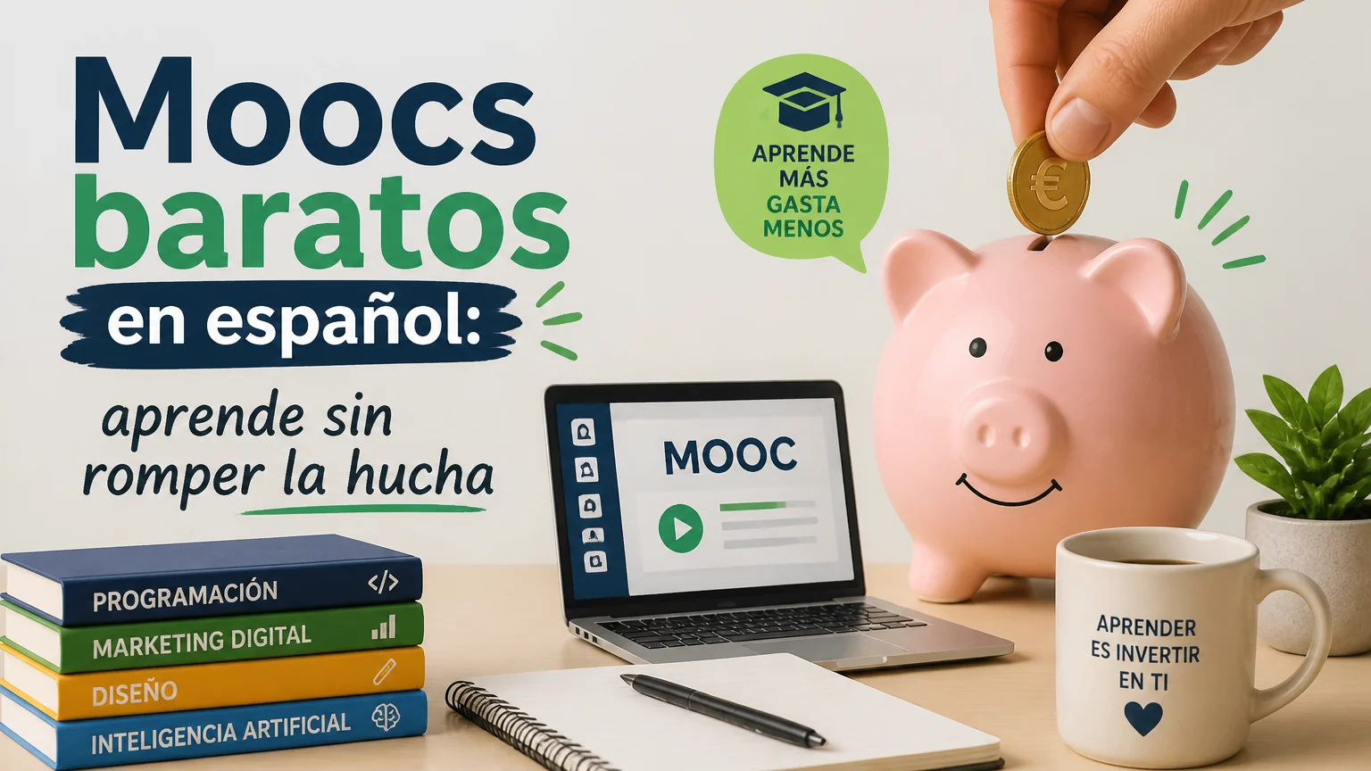 Moocs baratos en español: aprende sin romper la hucha -  cursos baratos