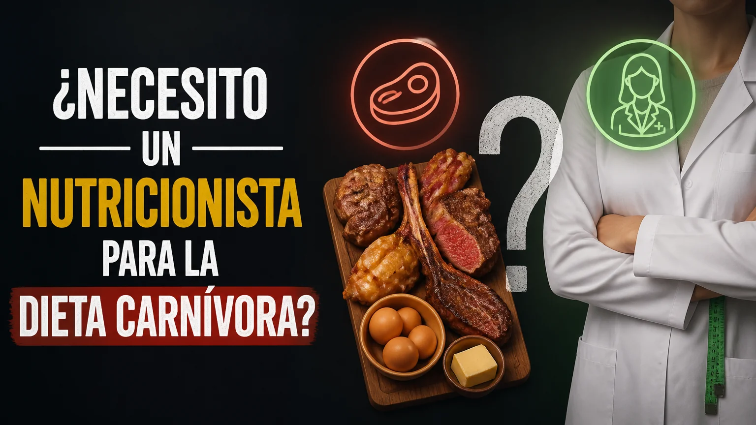 ¿necesito un nutricionista para la dieta carnívora?