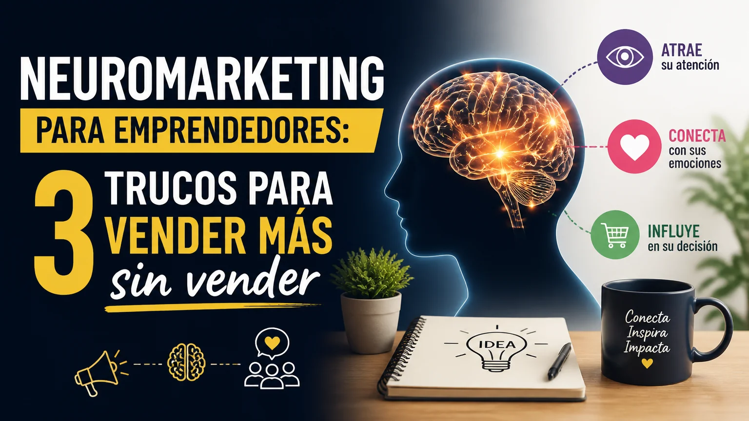 Neuromarketing para emprendedores: 3 trucos para vender más sin vender - psicologia oscura y manipulacion
