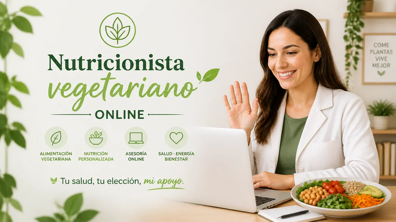 Nutricionista vegetariano online