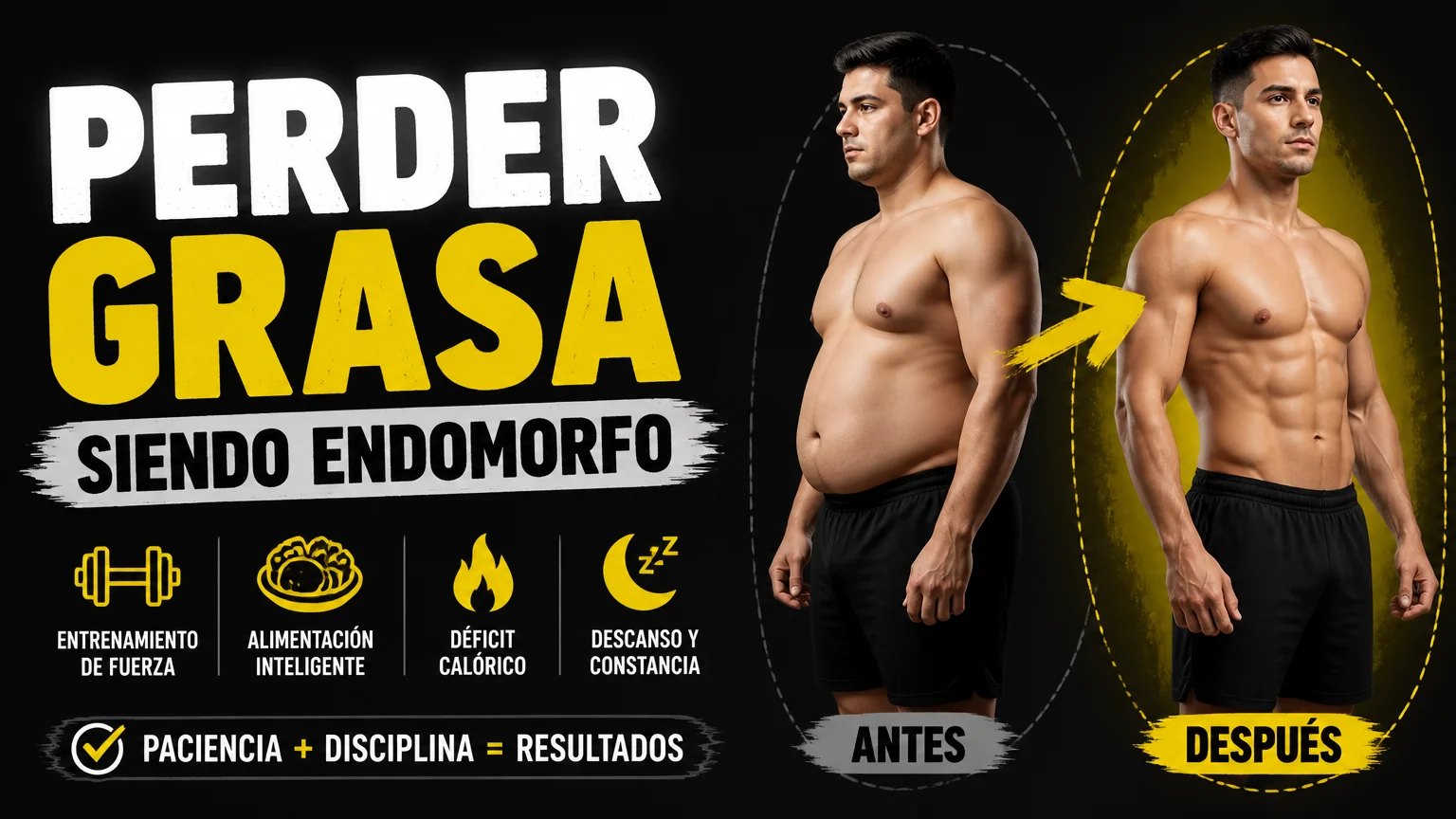 Perder grasa siendo endomorfo - dietas endomorfos