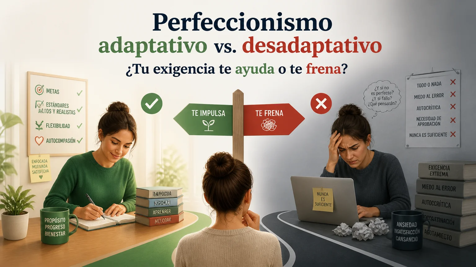 Perfeccionismo adaptativo vs. desadaptativo: ¿tu exigencia te ayuda o te frena? - psicologia deportiva