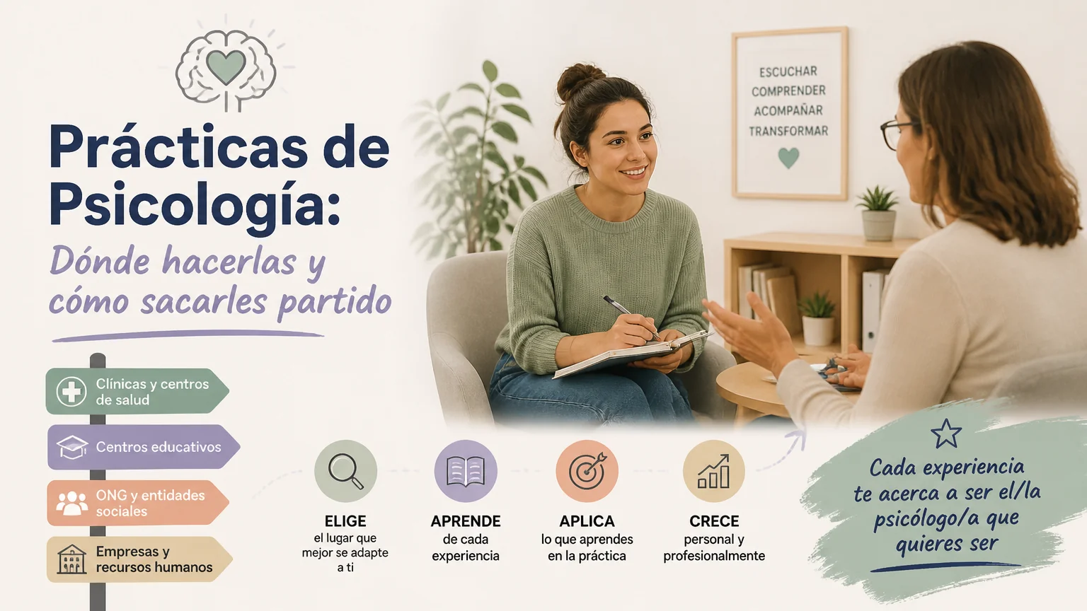 Prácticas de psicología: dónde hacerlas y cómo sacarles partido - psicologia practica