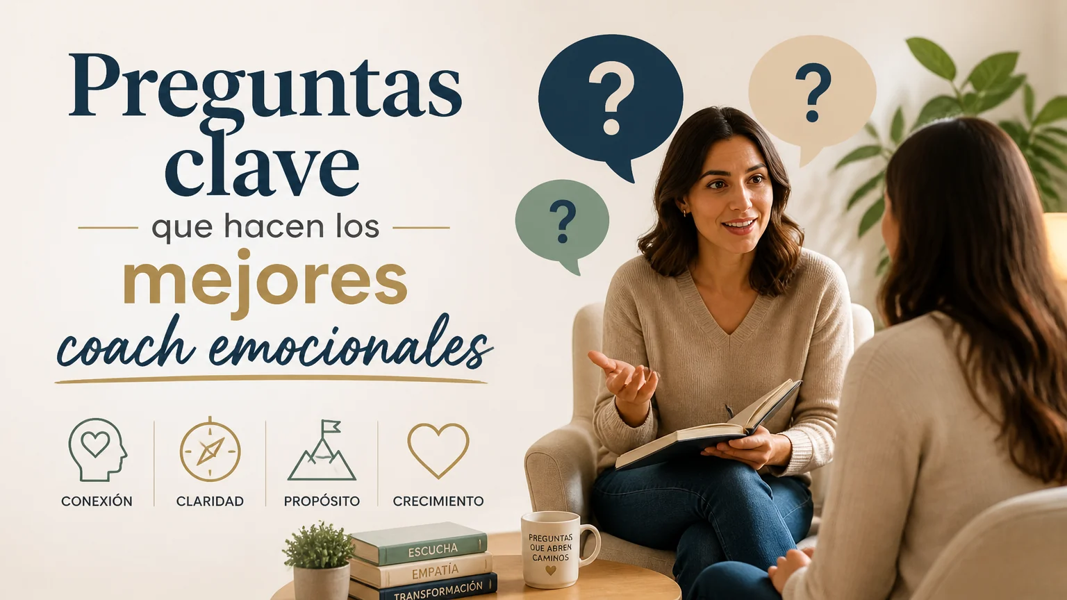 Preguntas clave que hacen los mejores coach emocionales