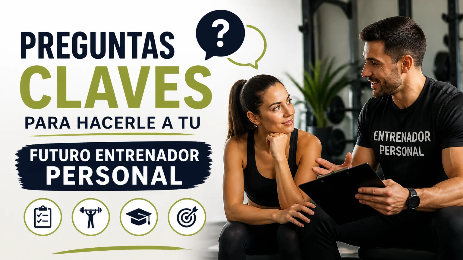 Preguntas claves para hacerle a tu futuro entrenador personal