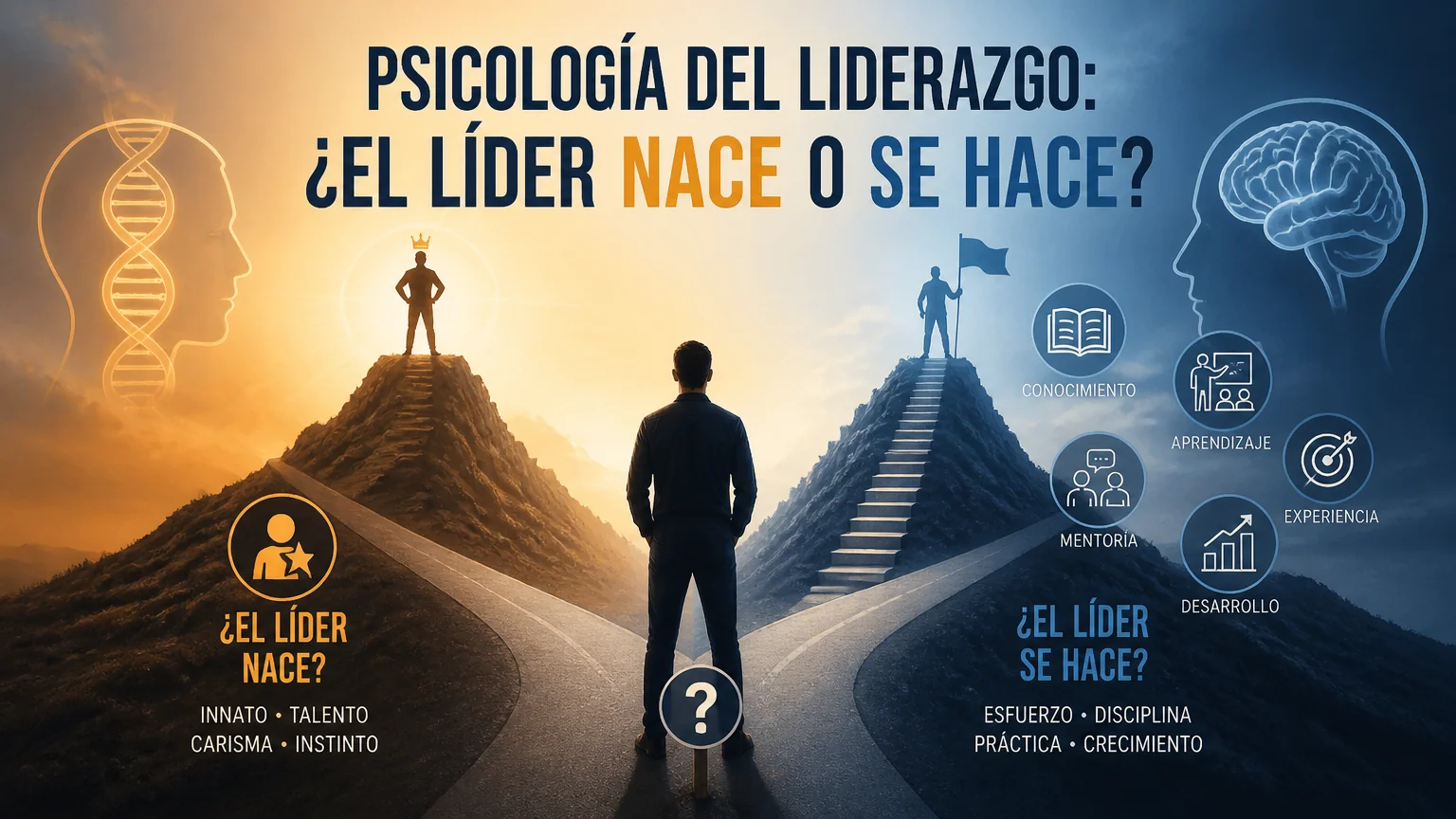 Psicología del liderazgo: ¿el líder nace o se hace? - psicologia organizacional