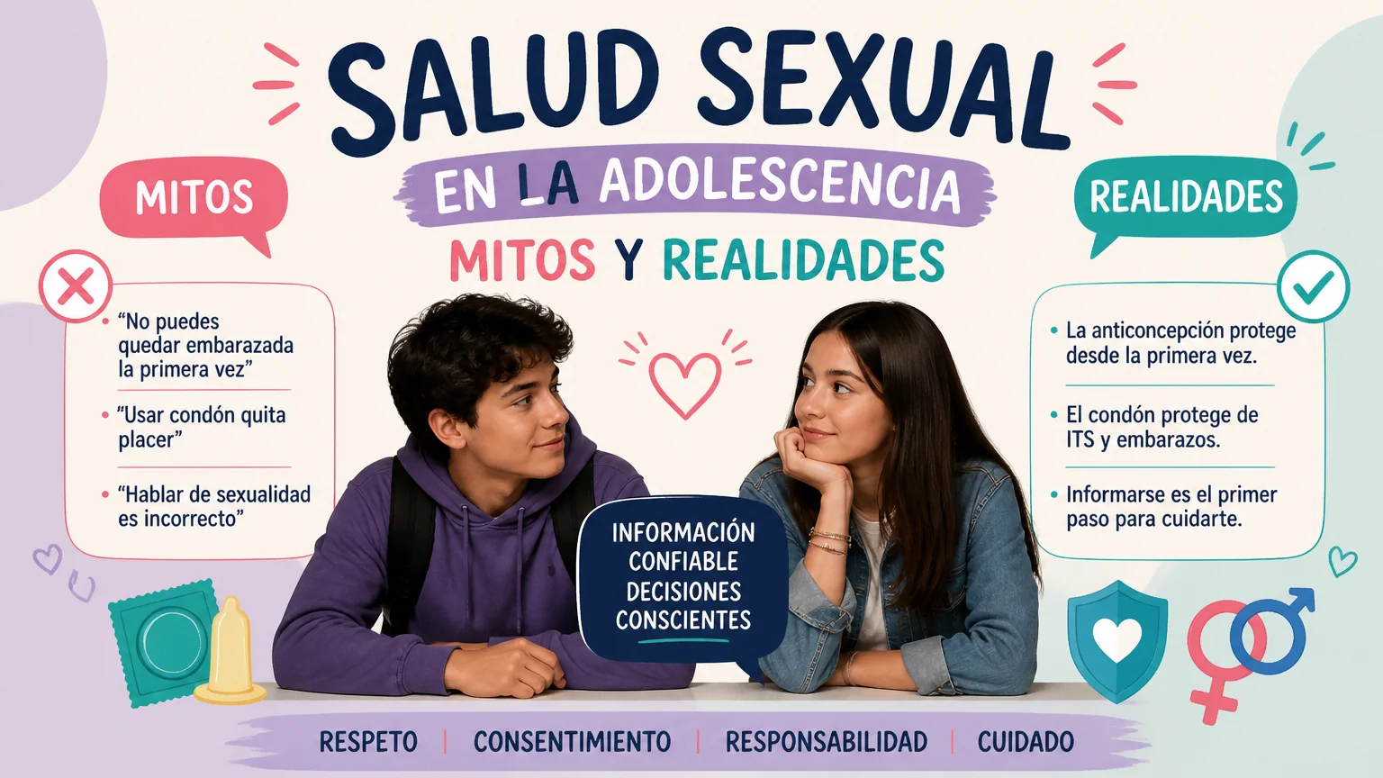 Salud sexual en la adolescencia mitos y realidades - educacion sexual adolescentes