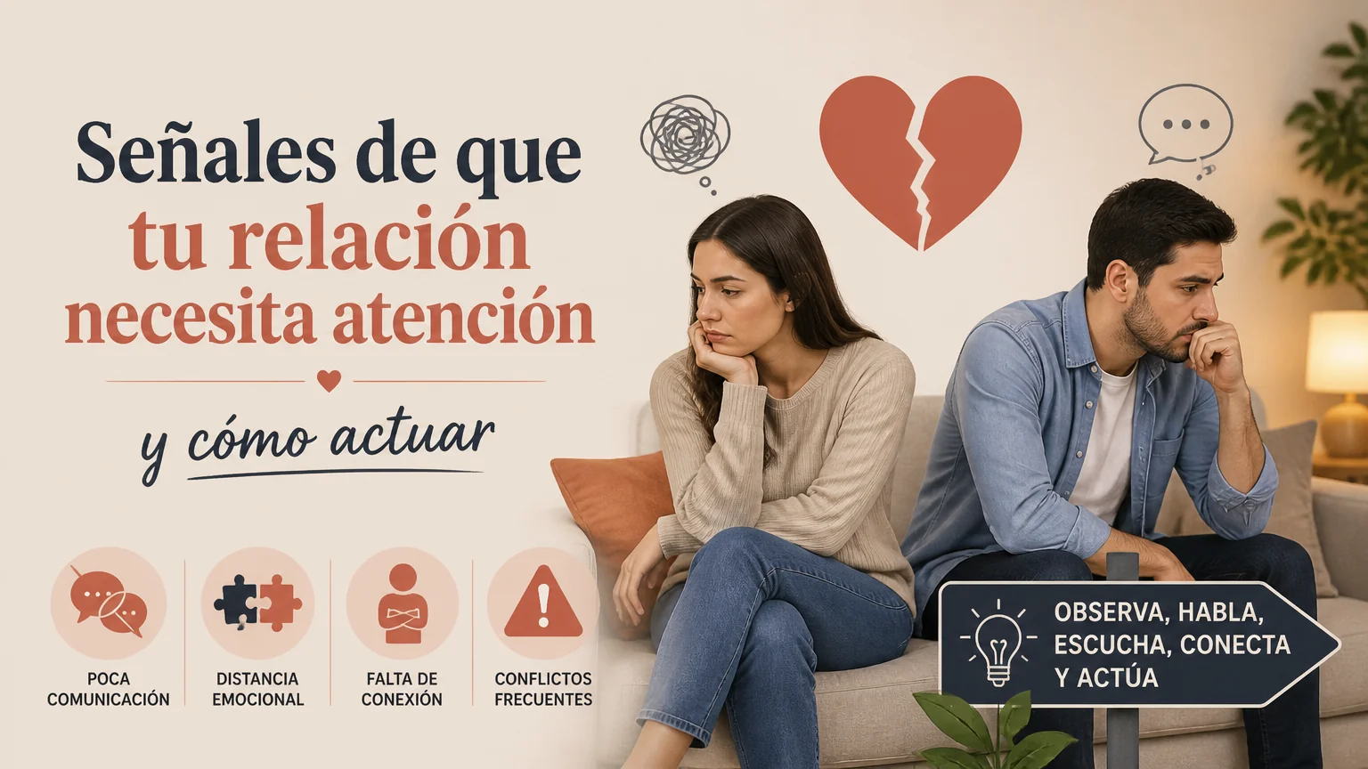 Señales de que tu relación necesita atención y cómo actuar - mejora relacion pareja