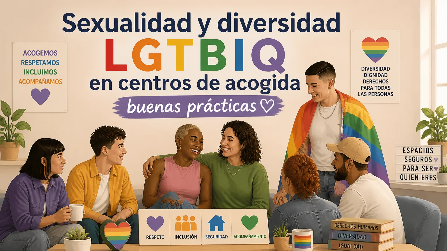 Sexualidad y diversidad lgtbiq en centros de acogida buenas prácticas - sexualidad centro acogida