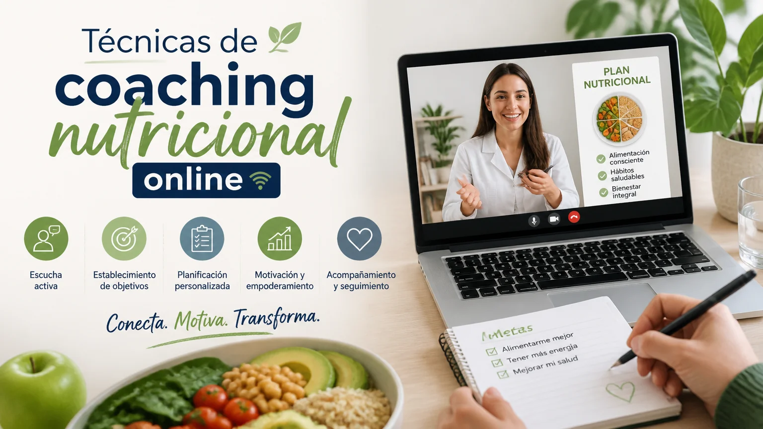 Técnicas de coaching nutricional online - coaching nutricional