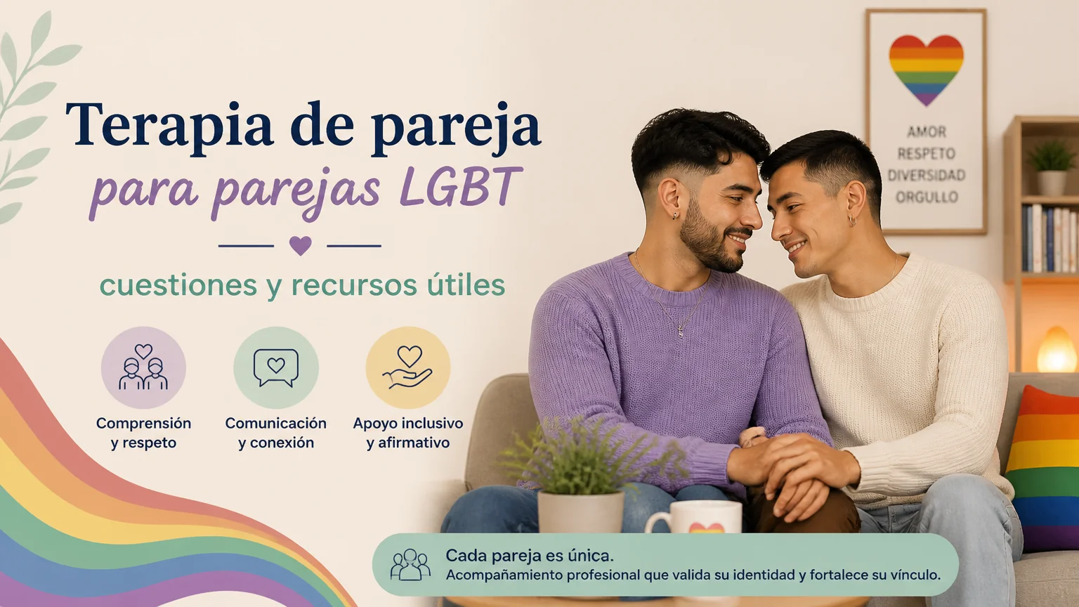 Terapia de pareja para parejas lgbt cuestiones y recursos útiles - formacion terapia pareja